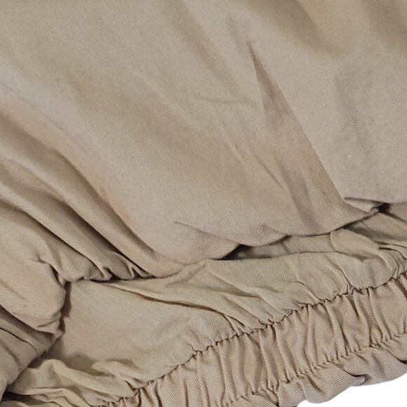 Lola Mini Bloomer Shorts Womens 5X Hummus Beige Cotton Lolita Coquette The Drop - Picture 9 of 13